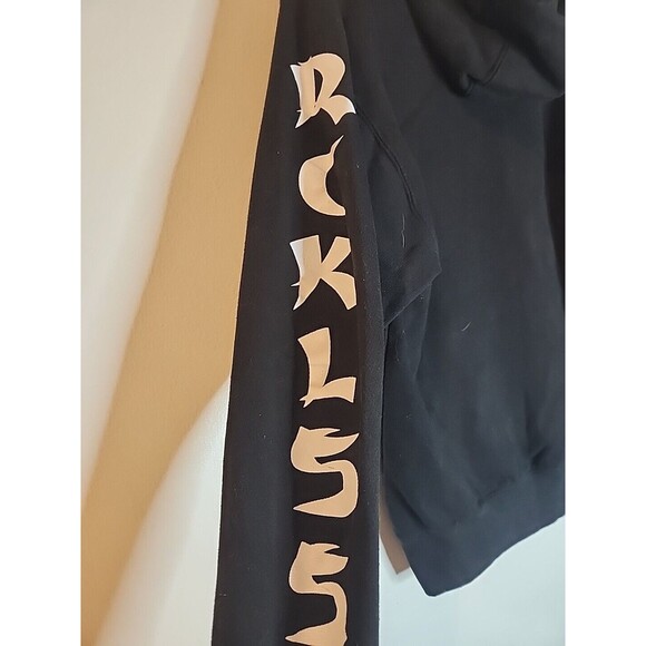 Young And Reckless Hoodie Size S International Tour Black - Picture 5 of 5